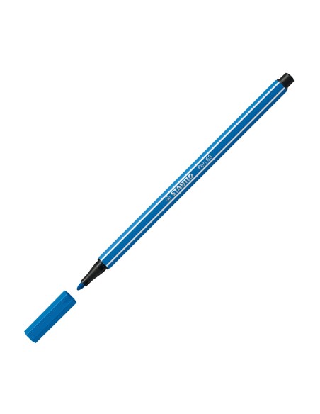  C/10 rotulador stabilo pen 68 azul oscuro nº41 punta 1,omm 